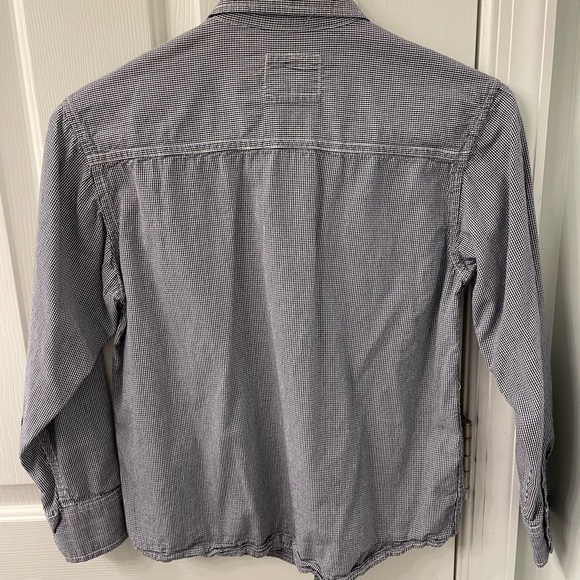 PD&C style button up shirt pearl style buttons size 10 - Picture 6 of 6